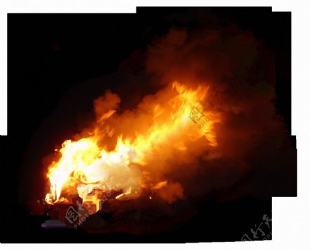 火焰燃烧图形免抠png透明图层素材
