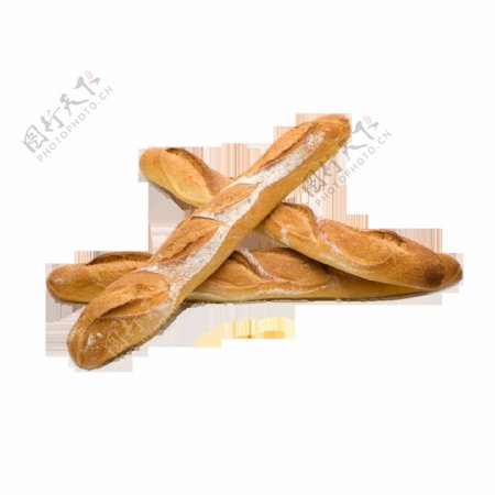 法国长棍透明面包素材