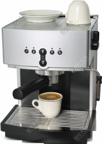 高清咖啡机图片免抠png透明图层素材