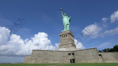 纽约自由女神像自由岛