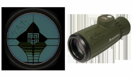 瞄准器十字镜免抠png透明图层素材
