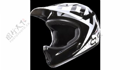 黑白自行车头盔免抠png透明图层素材