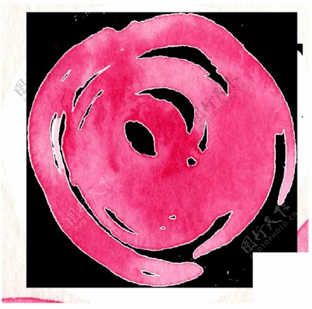 粉色康乃馨卡通透明素材