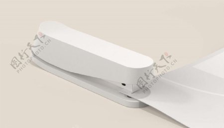 白色的订书机工业设计JPG