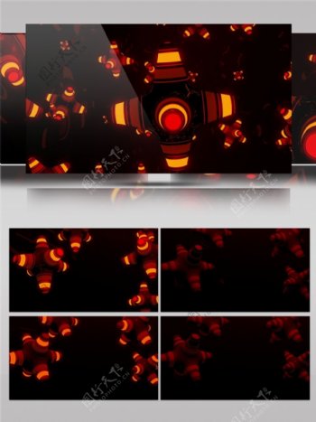 橙光梦幻卫星动态视频素材