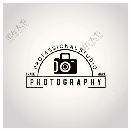 摄影工作室logo模板
