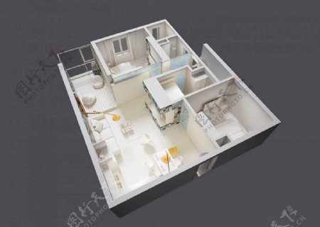 3D房屋图