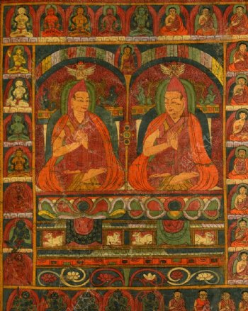 西藏艺术噶当巴唐卡