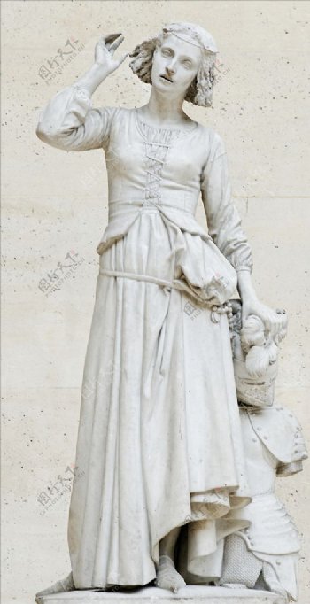 欧洲女性雕塑
