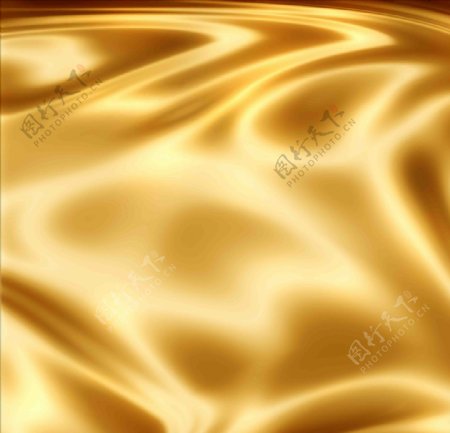 金色质感丝绸纹理背景