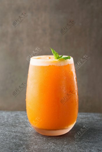 橙汁冻饮