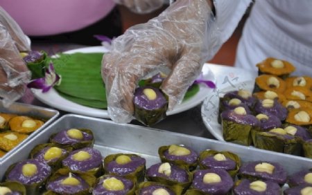 泰国紫米糕