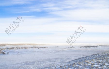 内蒙古冬天