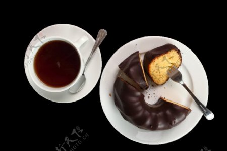 咖啡蛋糕甜品免抠png素材