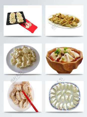 新年饺子实物图案合集
