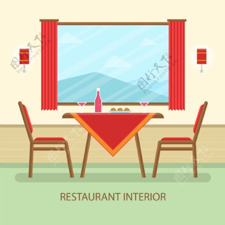 餐厅平面设计