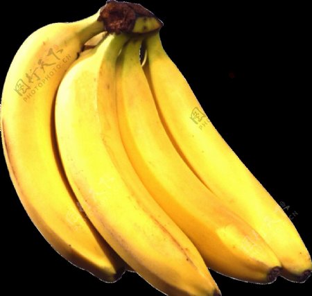 香蕉水果黄色