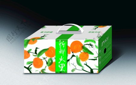 水果包装盒纸箱设计