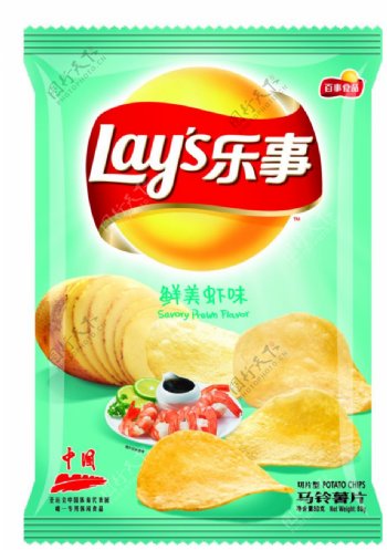 鲜虾味膨化食品