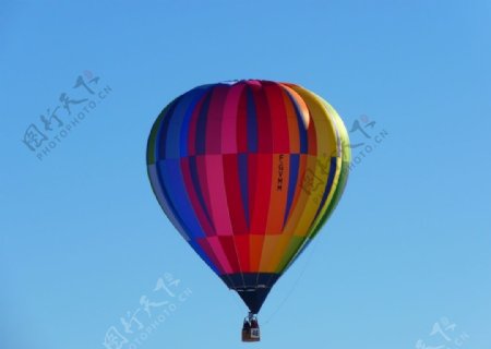 热气球高空旅行惊险刺激