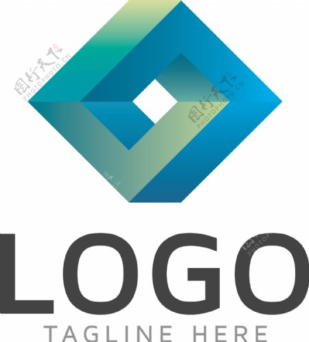 互联网形状类用途标识logo多用途