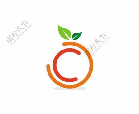科技类水果类农业logo