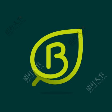绿色能源类logo标识