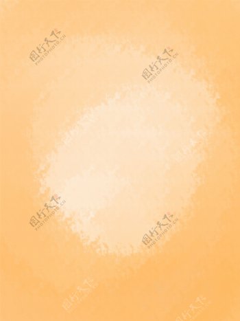 橘黄色小清新水彩质感背景