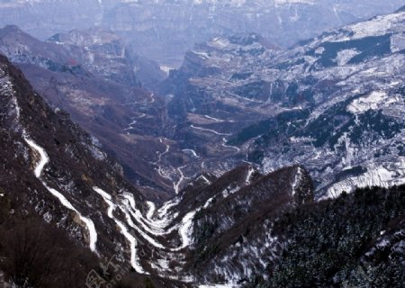 太行雪景