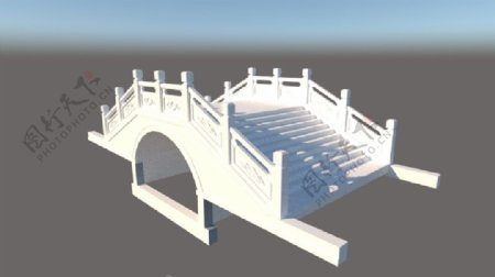 3d模型石桥模型