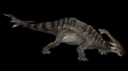 食草恐龙动物怪物猎人怪物恶兽龙3d模型