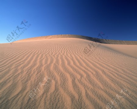 沙漠荒丘风景