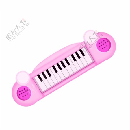 国际玩具节男孩女孩幼儿童粉色电子钢琴