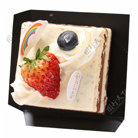 生日草莓奶油蛋糕