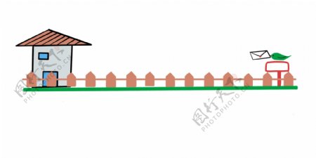 房屋围栏分割线插图
