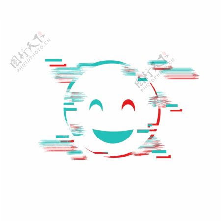 emoji表情故障风