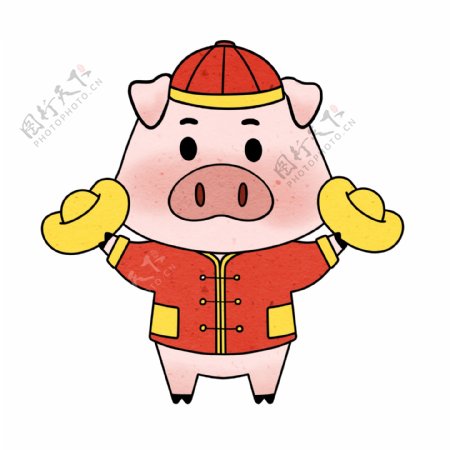 猪年金猪2019年金猪金元宝