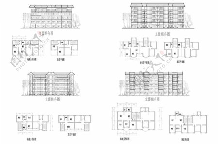 住宅建筑CAD施工图
