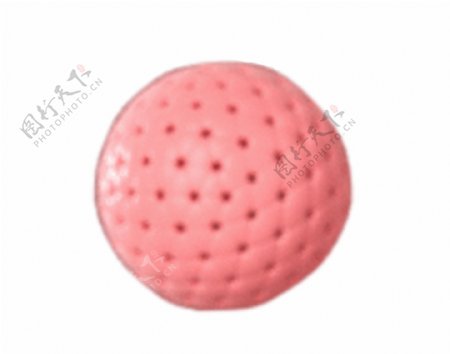 粉色圆球