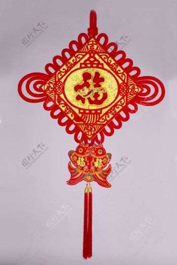 中国结金福字装饰挂件14