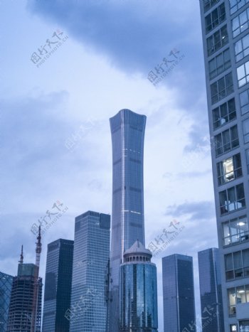 城市地标建筑中国尊大厦