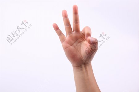 有特定含义手的姿势手势9