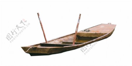 小河中有条小木船