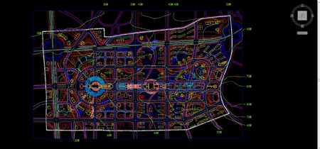 城市规划平面设计CAD