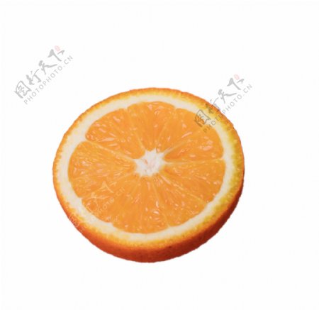 果汁饱满的橙子