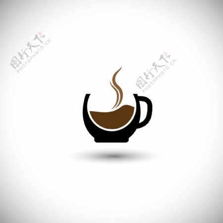 咖啡徽标