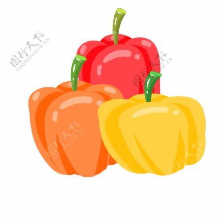 食材蔬菜甜椒