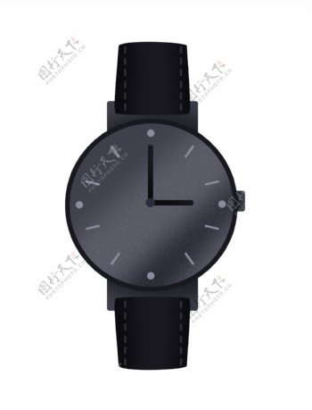黑色时尚手表