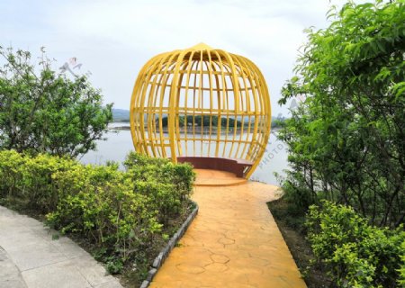 球形创意公园景观