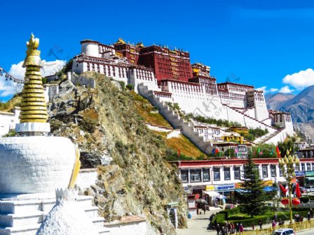 西藏布达拉宫高清风景